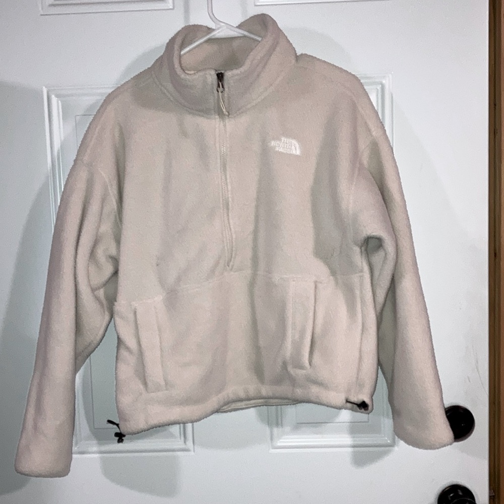 The North face pullover fleece, gently loved